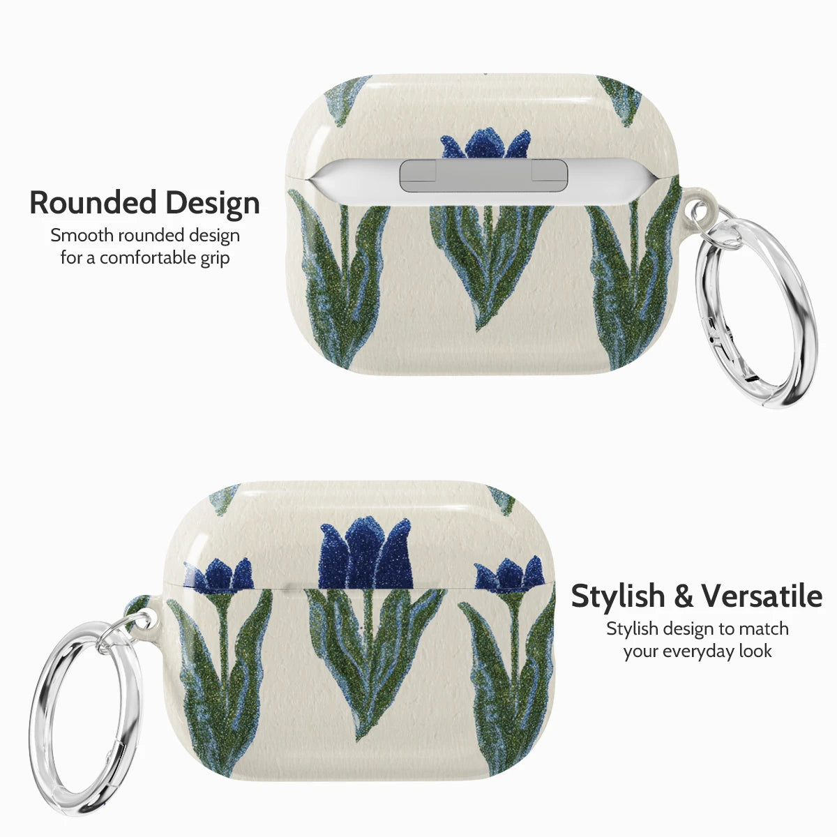 Midnight Tulip - AirPods Pro 3 Case