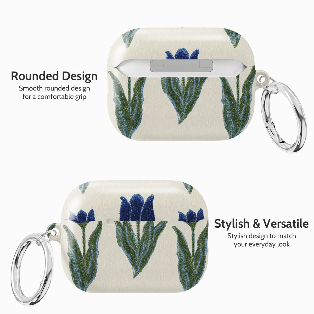 Midnight Tulip - AirPods Pro 3 Case
