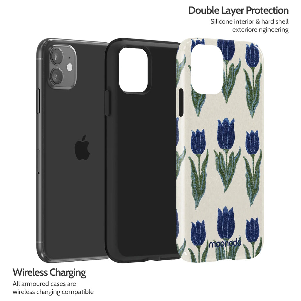 Midnight Tulip - iPhone 11 Case
