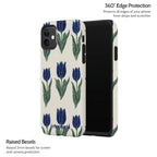 Midnight Tulip - iPhone 11 Case