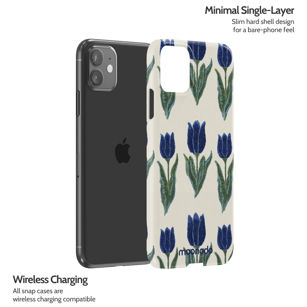 Midnight Tulip - iPhone 11 Case