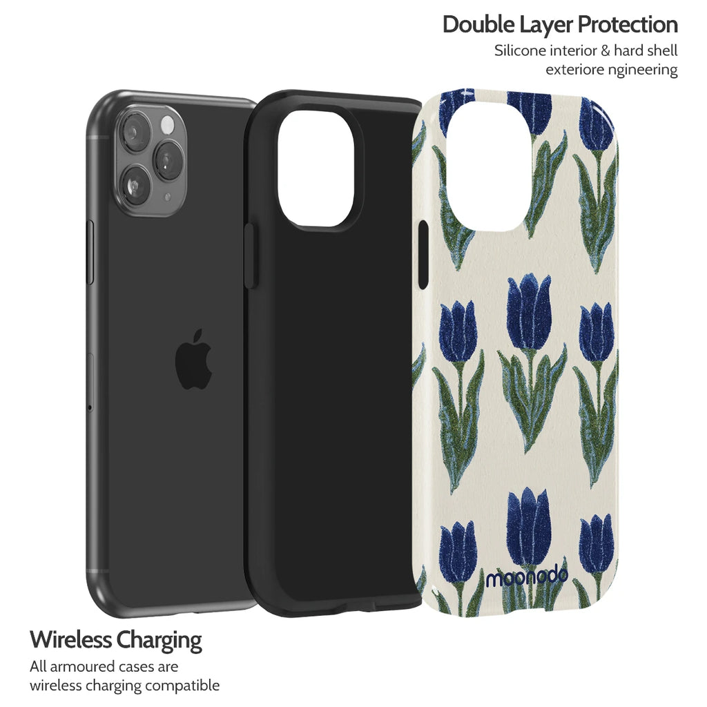 Midnight Tulip - iPhone 11 Pro Case