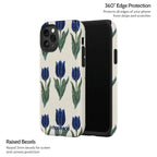 Midnight Tulip - iPhone 11 Pro Case
