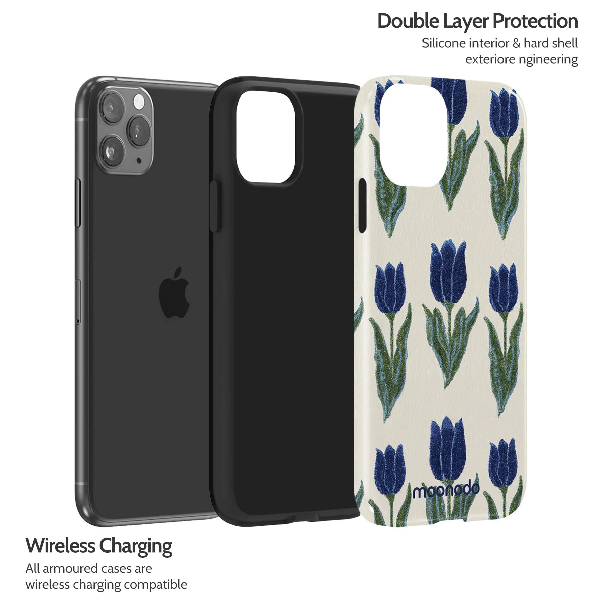 Midnight Tulip - iPhone 11 Pro Max Case