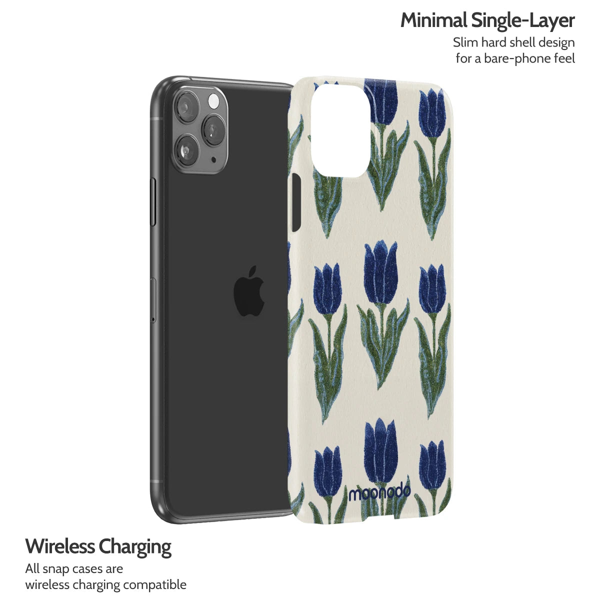 Midnight Tulip - iPhone 11 Pro Max Case