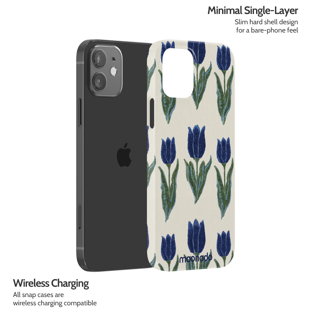 Midnight Tulip - iPhone 12 Case