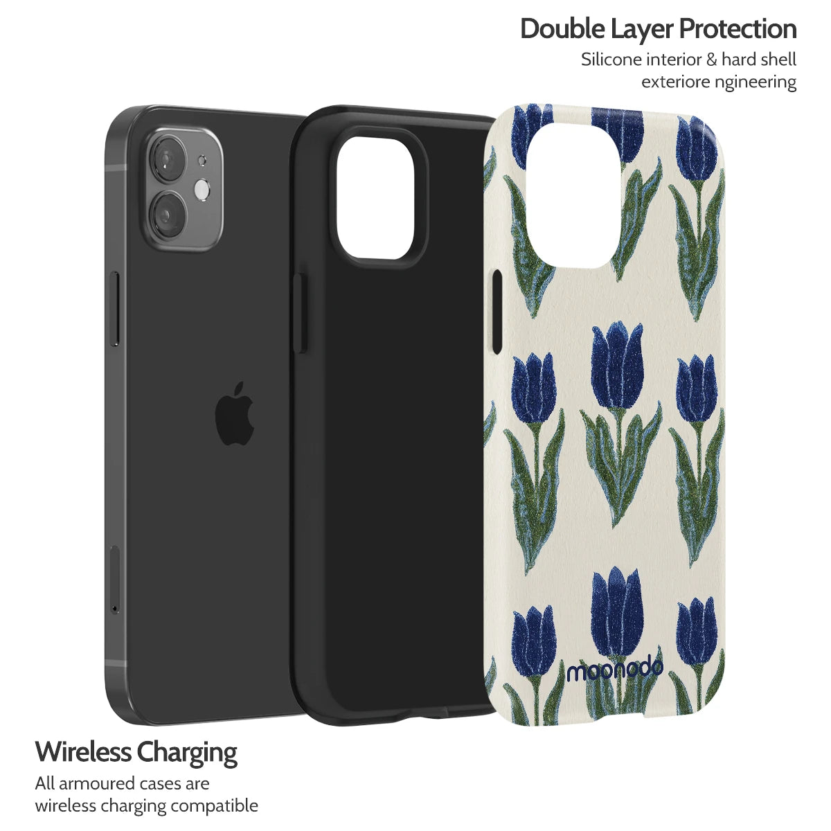 Midnight Tulip - iPhone 12 Mini Case
