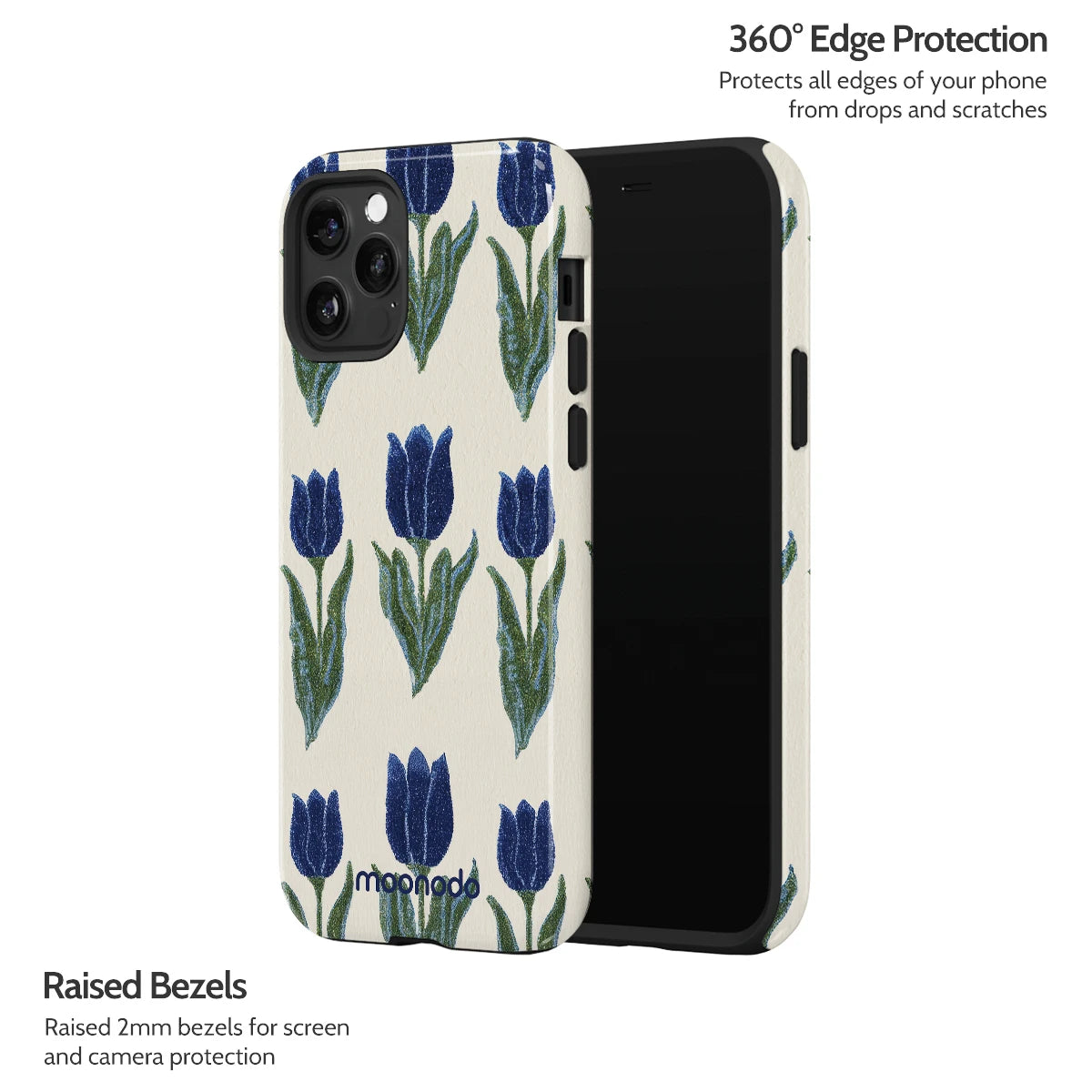 Midnight Tulip - iPhone 12 Pro Case