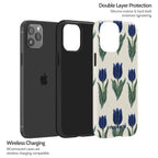 Midnight Tulip - iPhone 12 Pro Max Case