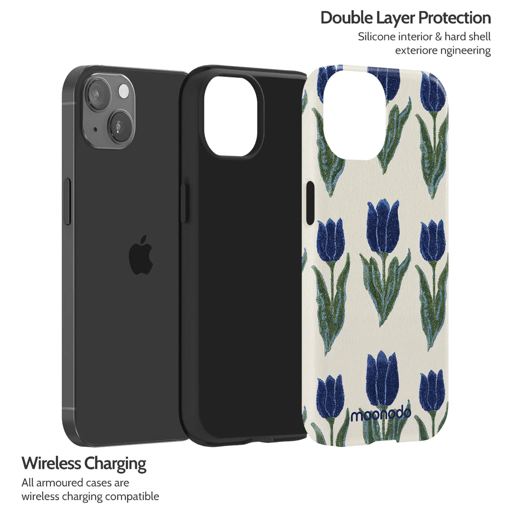 Midnight Tulip - iPhone 13 Case