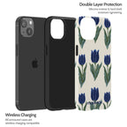 Midnight Tulip - iPhone 13 Case