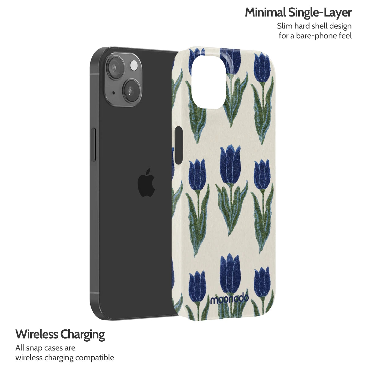 Midnight Tulip - iPhone 13 Case