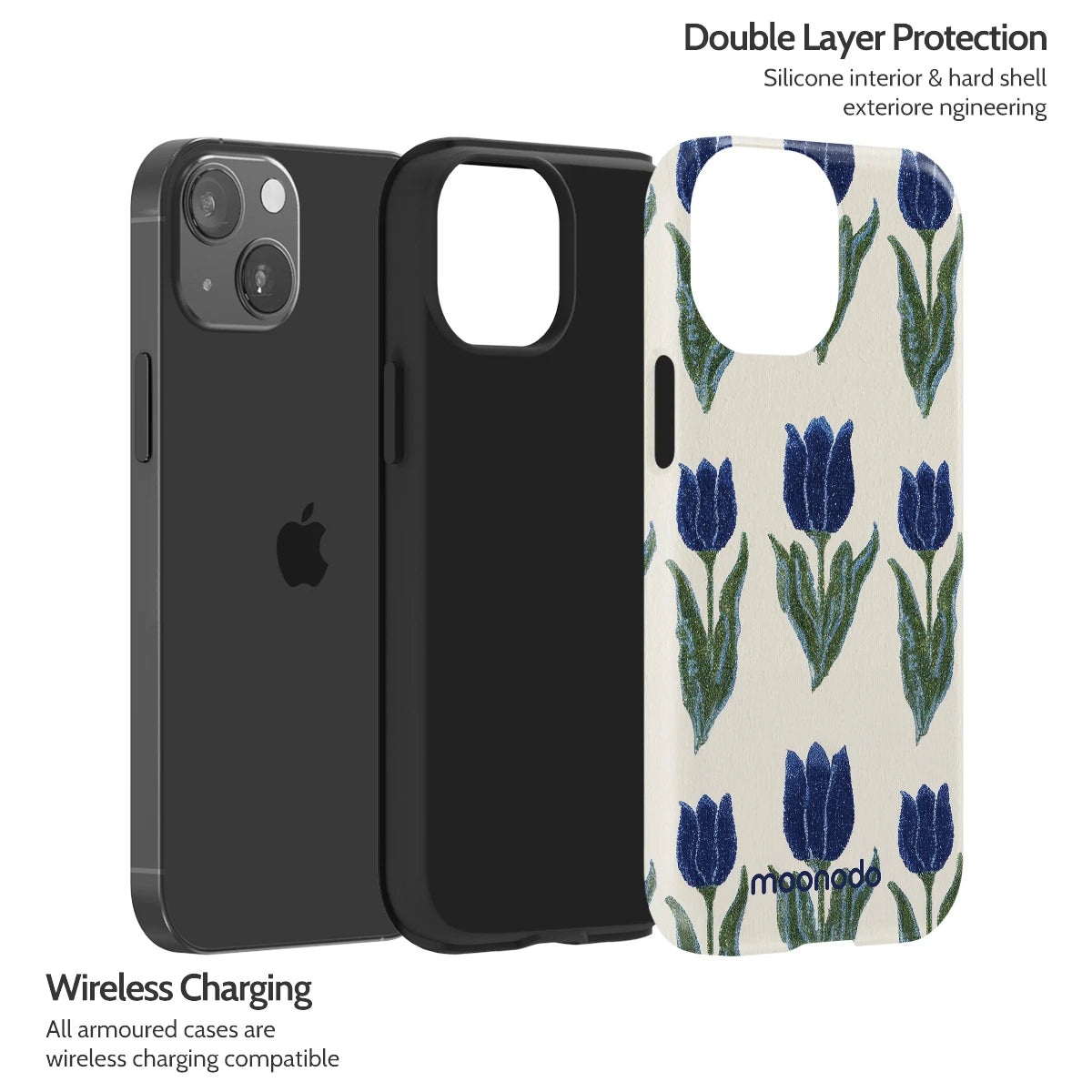 Midnight Tulip - iPhone 13 Mini Case