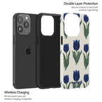 Midnight Tulip - iPhone 13 Pro Case