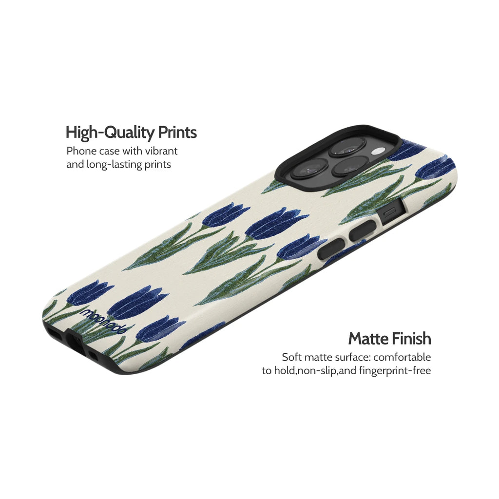 Midnight Tulip - iPhone 13 Pro Case