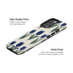 Midnight Tulip - iPhone 13 Pro Case