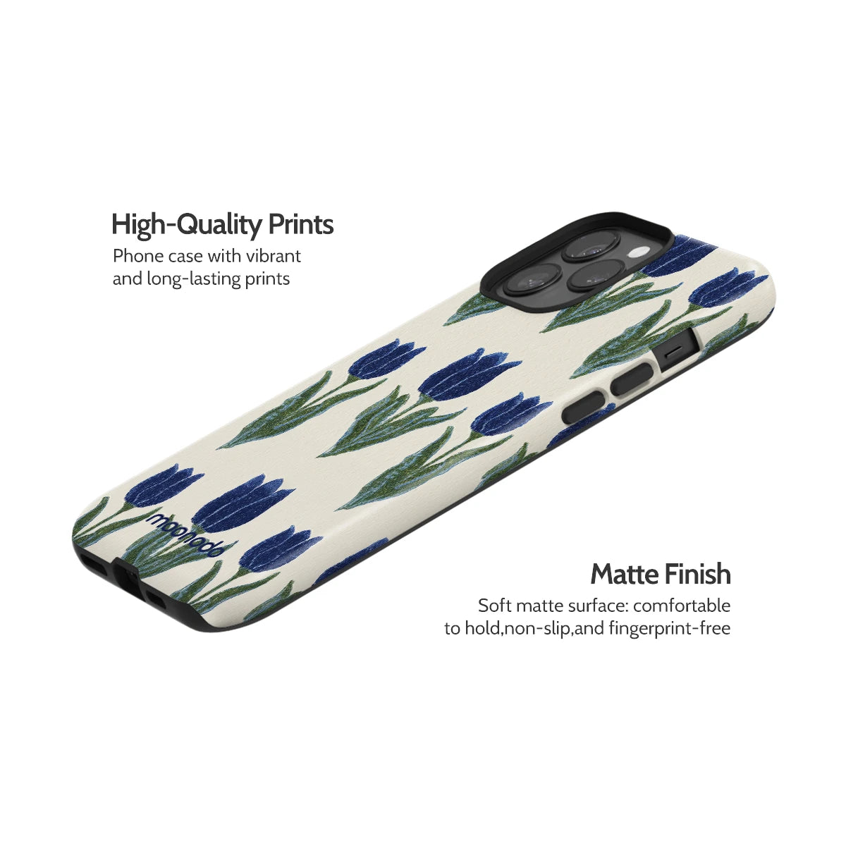Midnight Tulip - iPhone 13 Pro Max Case