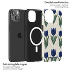Midnight Tulip - iPhone 14 Case