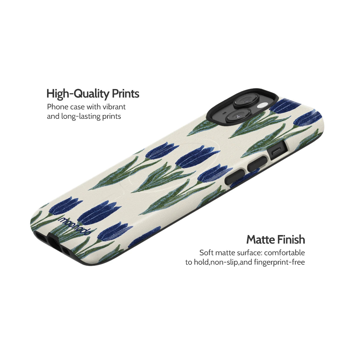 Midnight Tulip - iPhone 14 Case