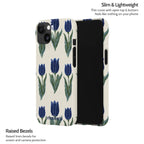 Midnight Tulip - iPhone 14 Case