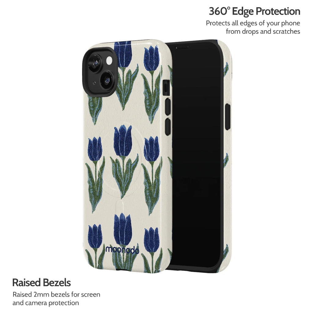 Midnight Tulip - iPhone 14 Plus Case