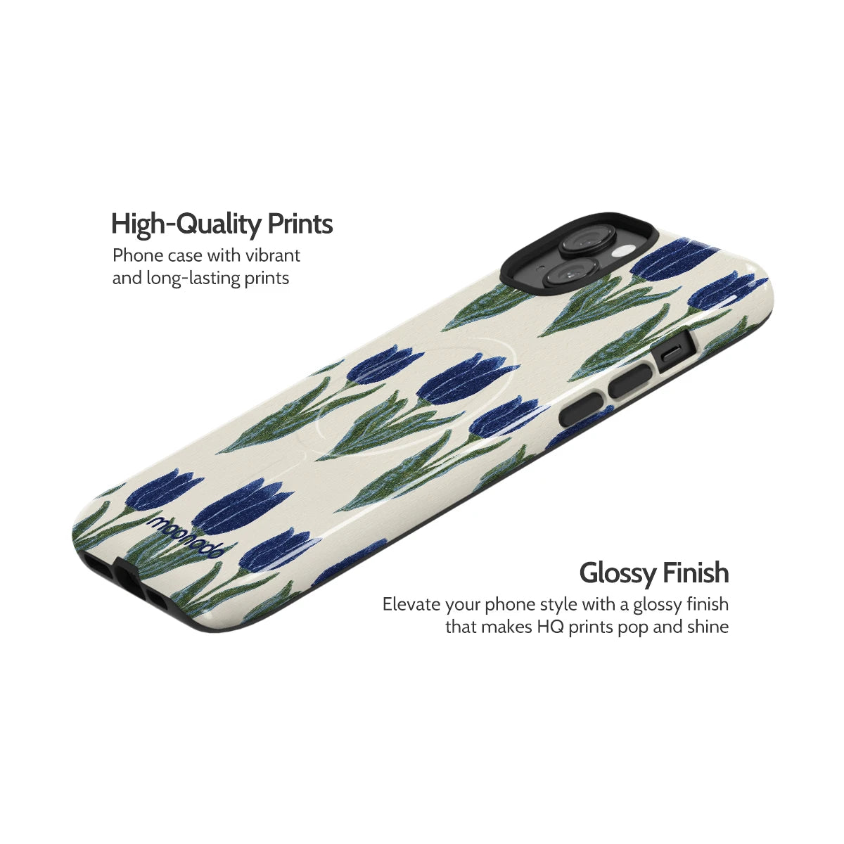 Midnight Tulip - iPhone 14 Plus Case