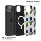 Midnight Tulip - iPhone 14 Plus Case