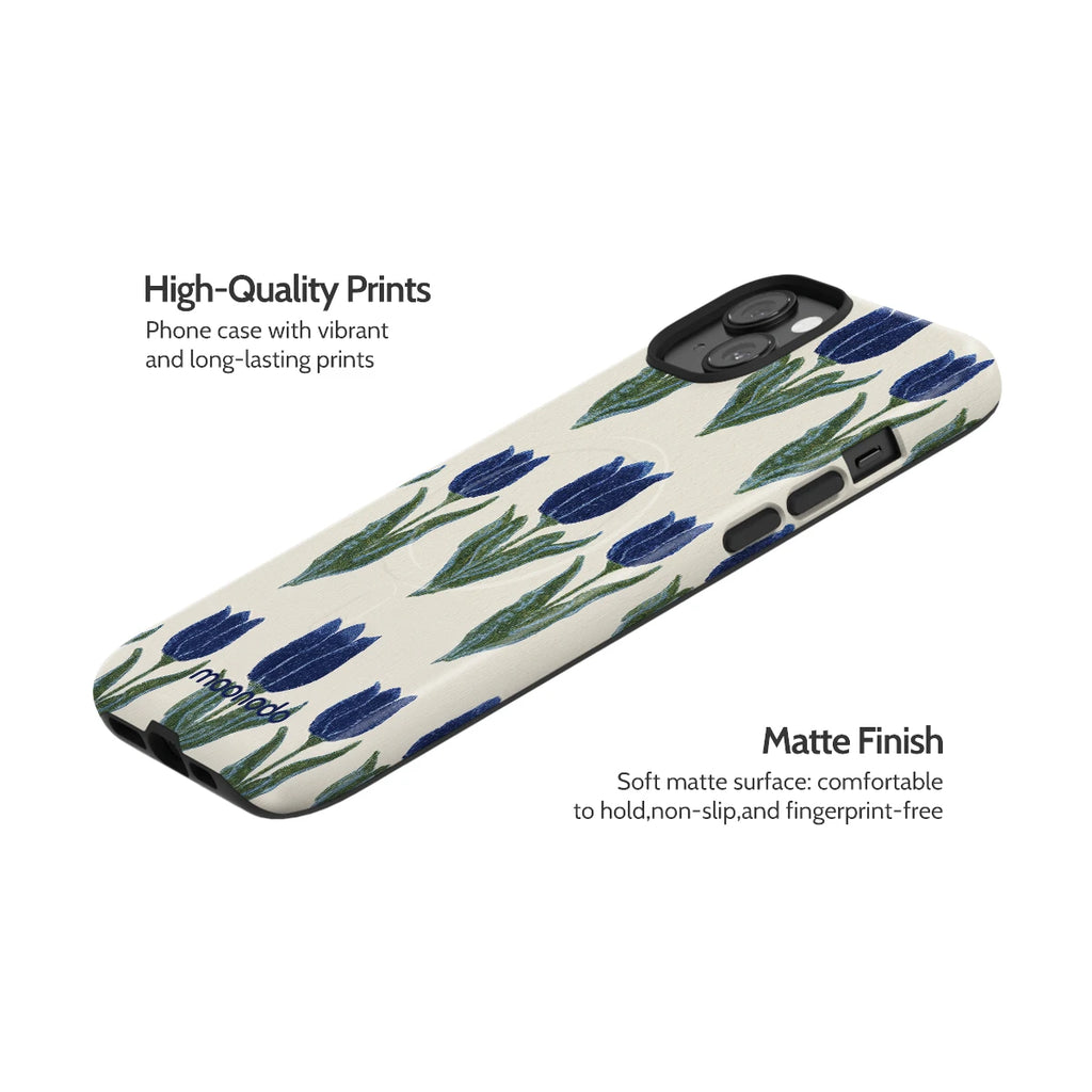 Midnight Tulip - iPhone 14 Plus Case