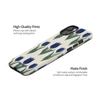Midnight Tulip - iPhone 14 Plus Case