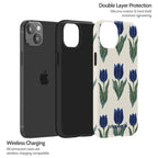 Midnight Tulip - iPhone 14 Plus Case