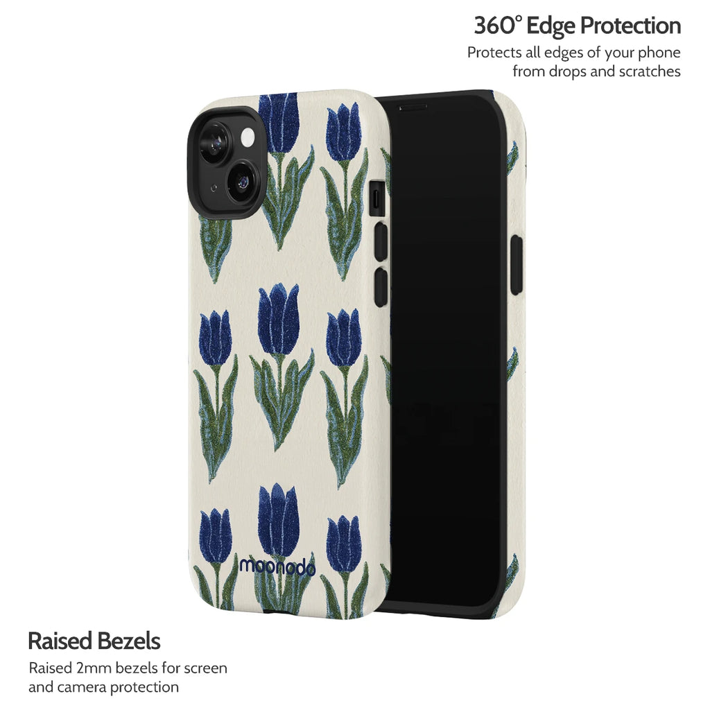 Midnight Tulip - iPhone 14 Plus Case