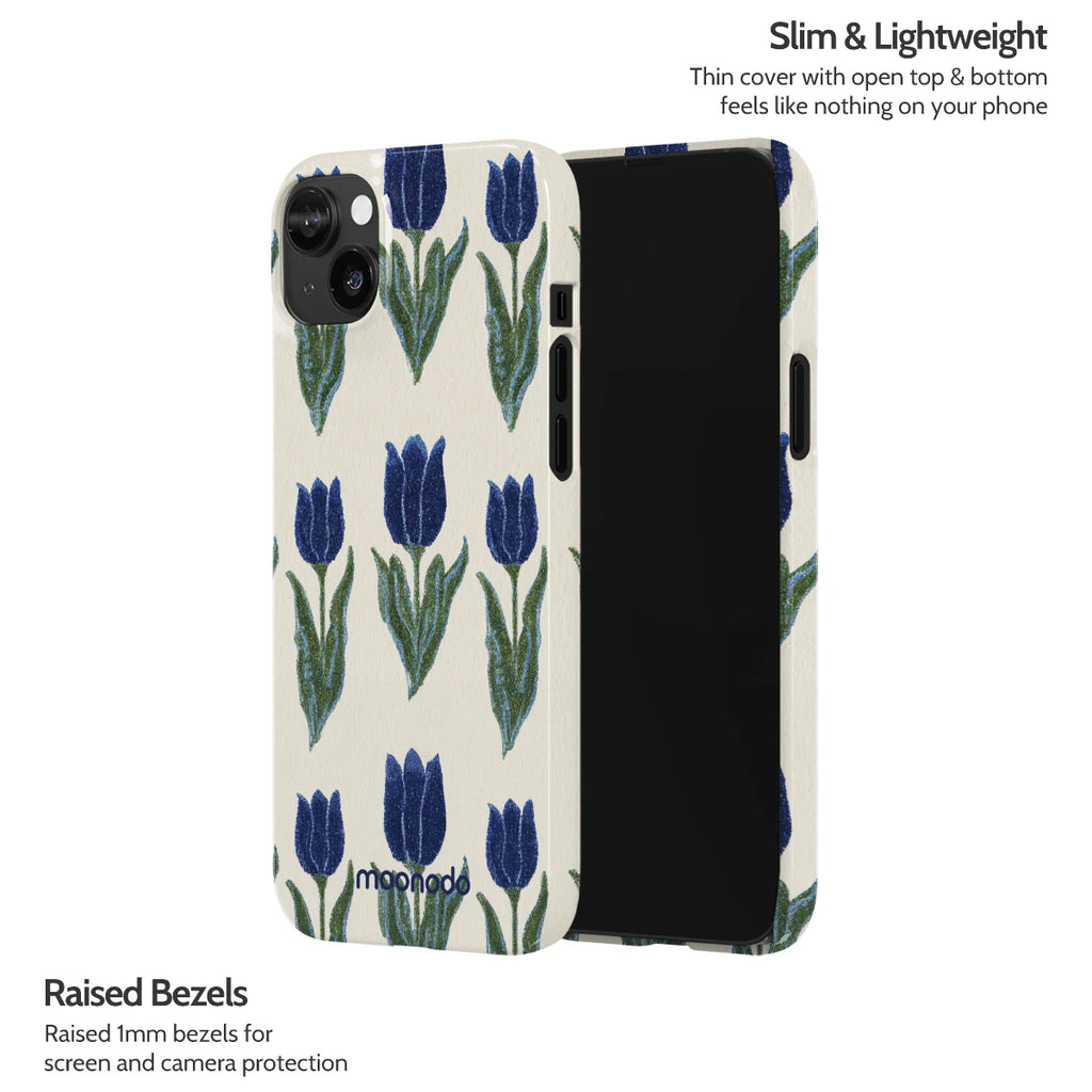Midnight Tulip - iPhone 14 Plus Case
