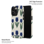 Midnight Tulip - iPhone 14 Pro Case