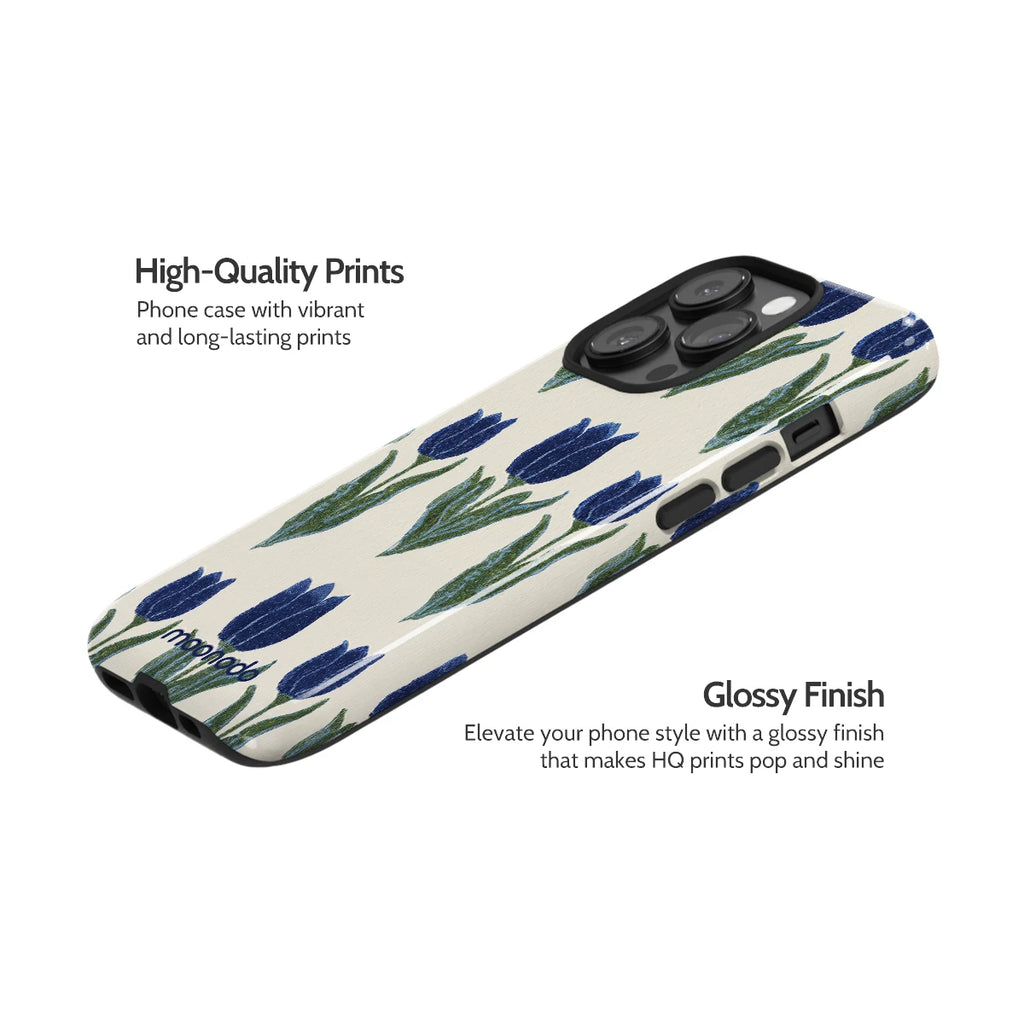 Midnight Tulip - iPhone 14 Pro Case