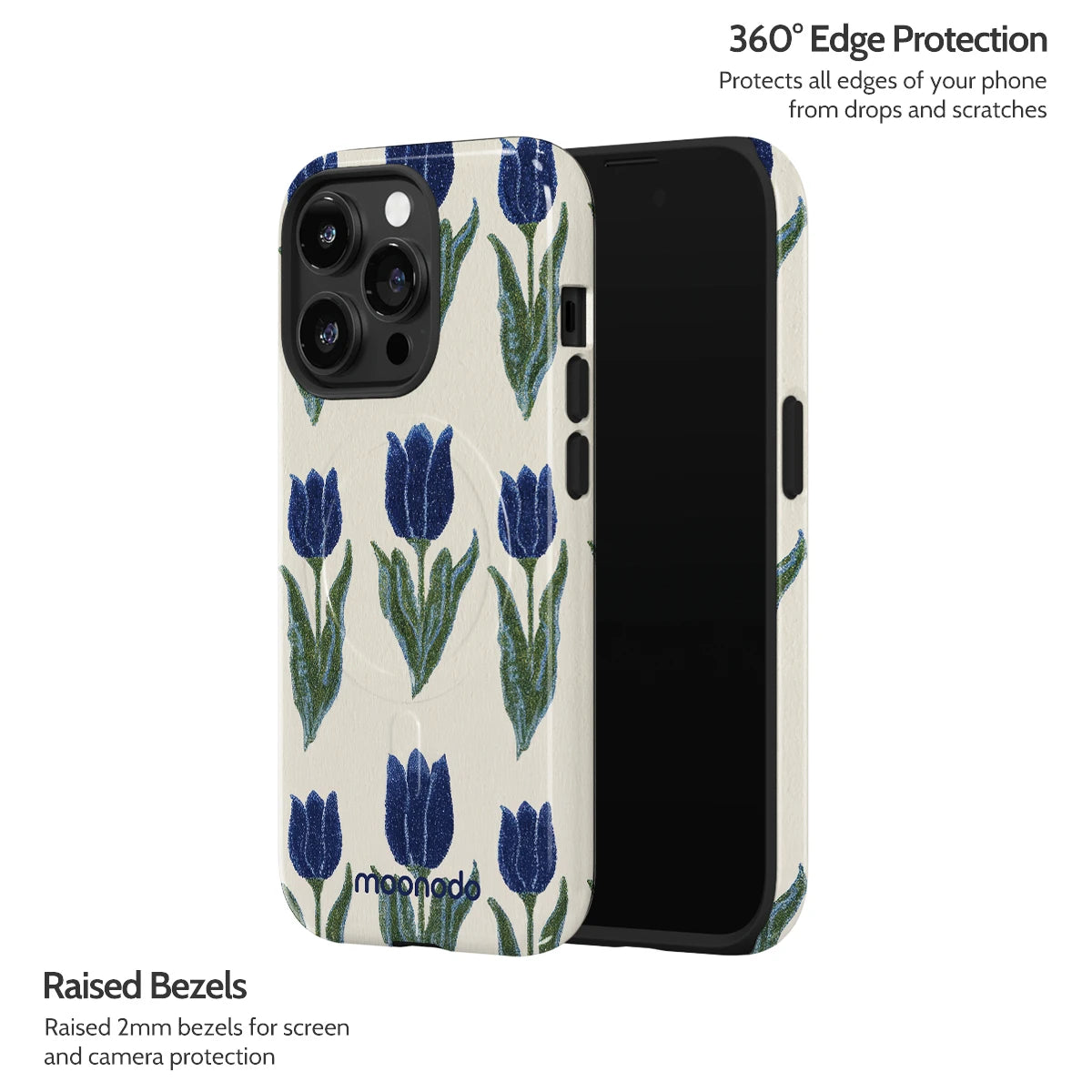 Midnight Tulip - iPhone 14 Pro Case