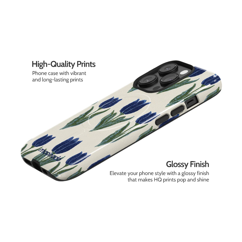 Midnight Tulip - iPhone 14 Pro Case