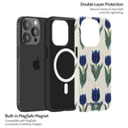 Midnight Tulip - iPhone 14 Pro Case