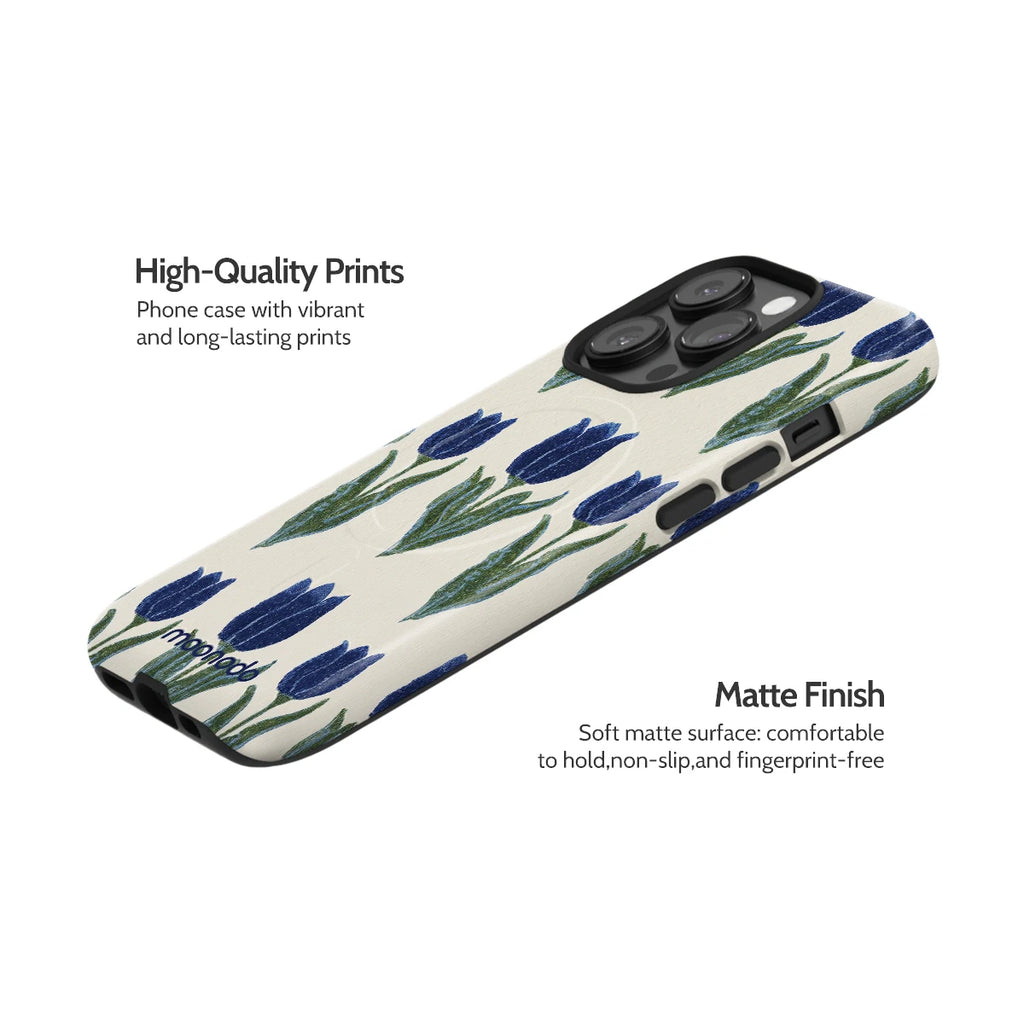 Midnight Tulip - iPhone 14 Pro Case