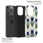 Midnight Tulip - iPhone 14 Pro Case