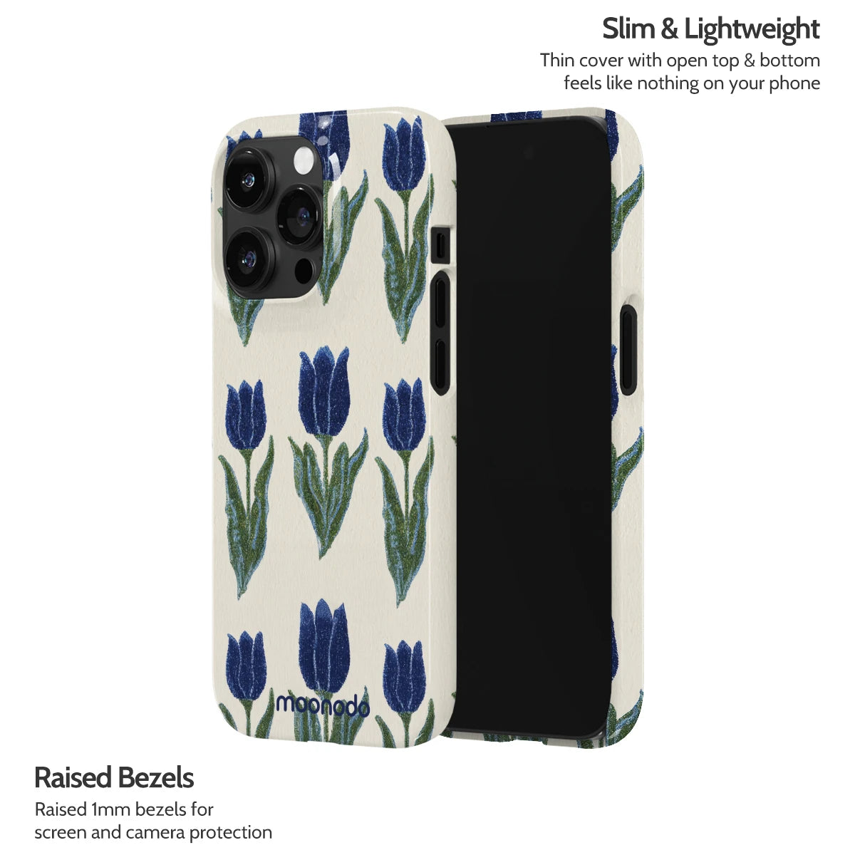 Midnight Tulip - iPhone 14 Pro Case
