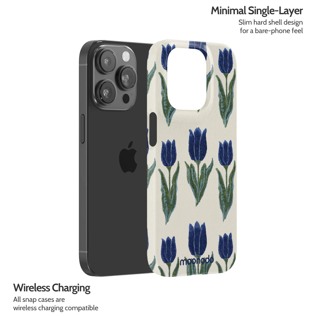 Midnight Tulip - iPhone 14 Pro Case