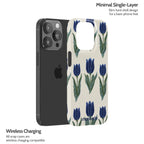 Midnight Tulip - iPhone 14 Pro Case