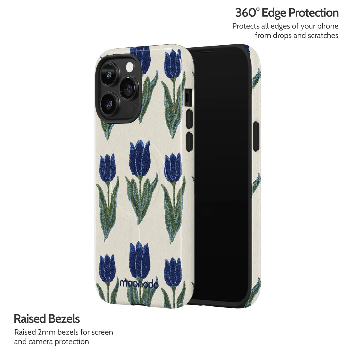 Midnight Tulip - iPhone 14 Pro Max Case