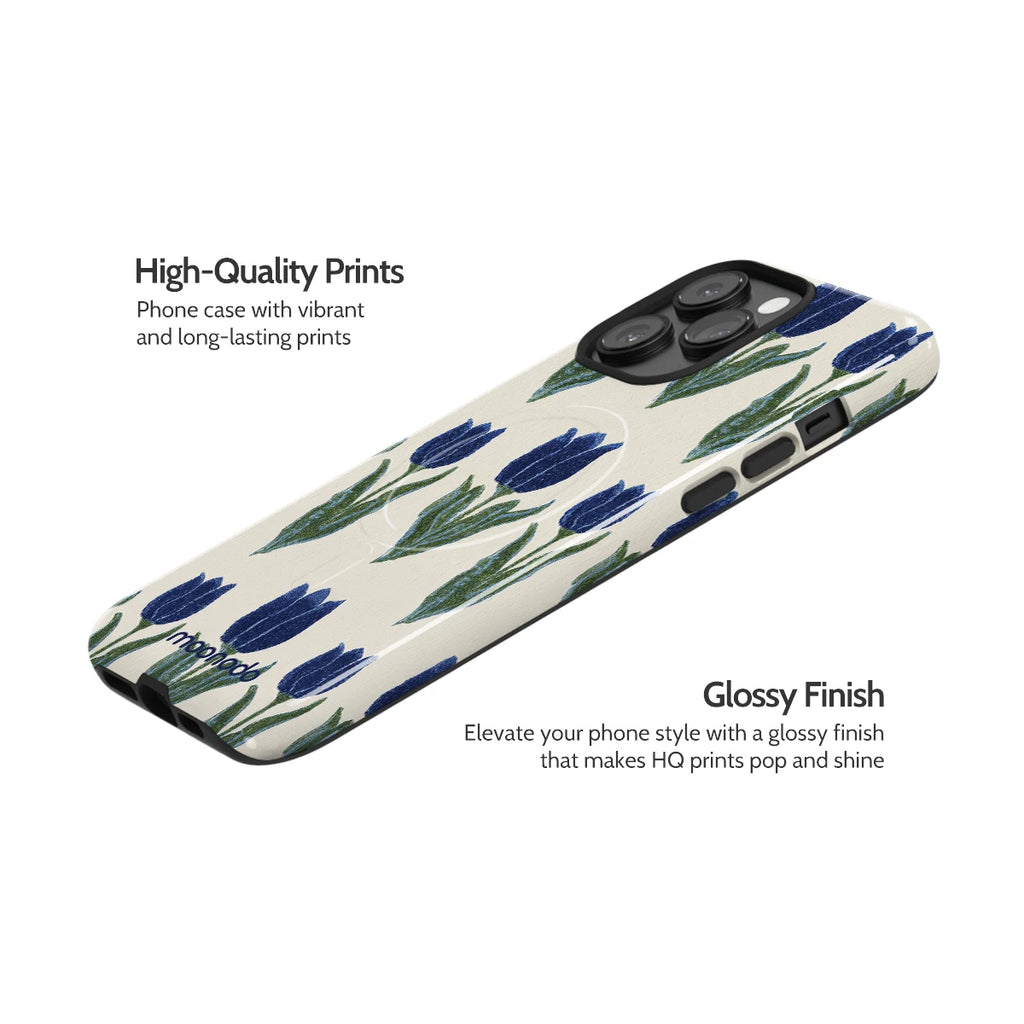 Midnight Tulip - iPhone 14 Pro Max Case