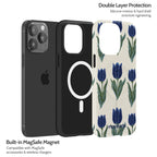 Midnight Tulip - iPhone 14 Pro Max Case