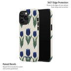 Midnight Tulip - iPhone 14 Pro Max Case
