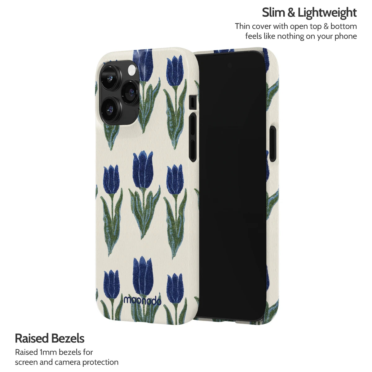 Midnight Tulip - iPhone 14 Pro Max Case