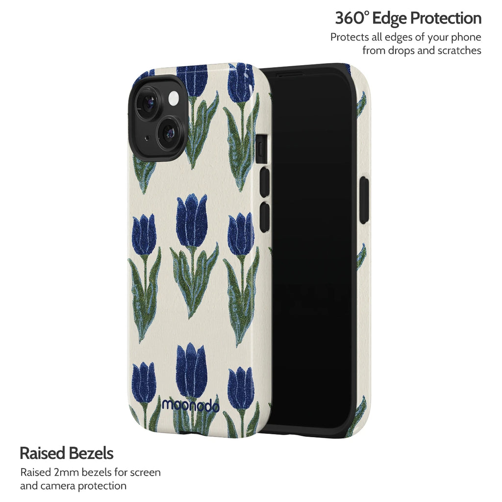 Midnight Tulip - iPhone 15 Case