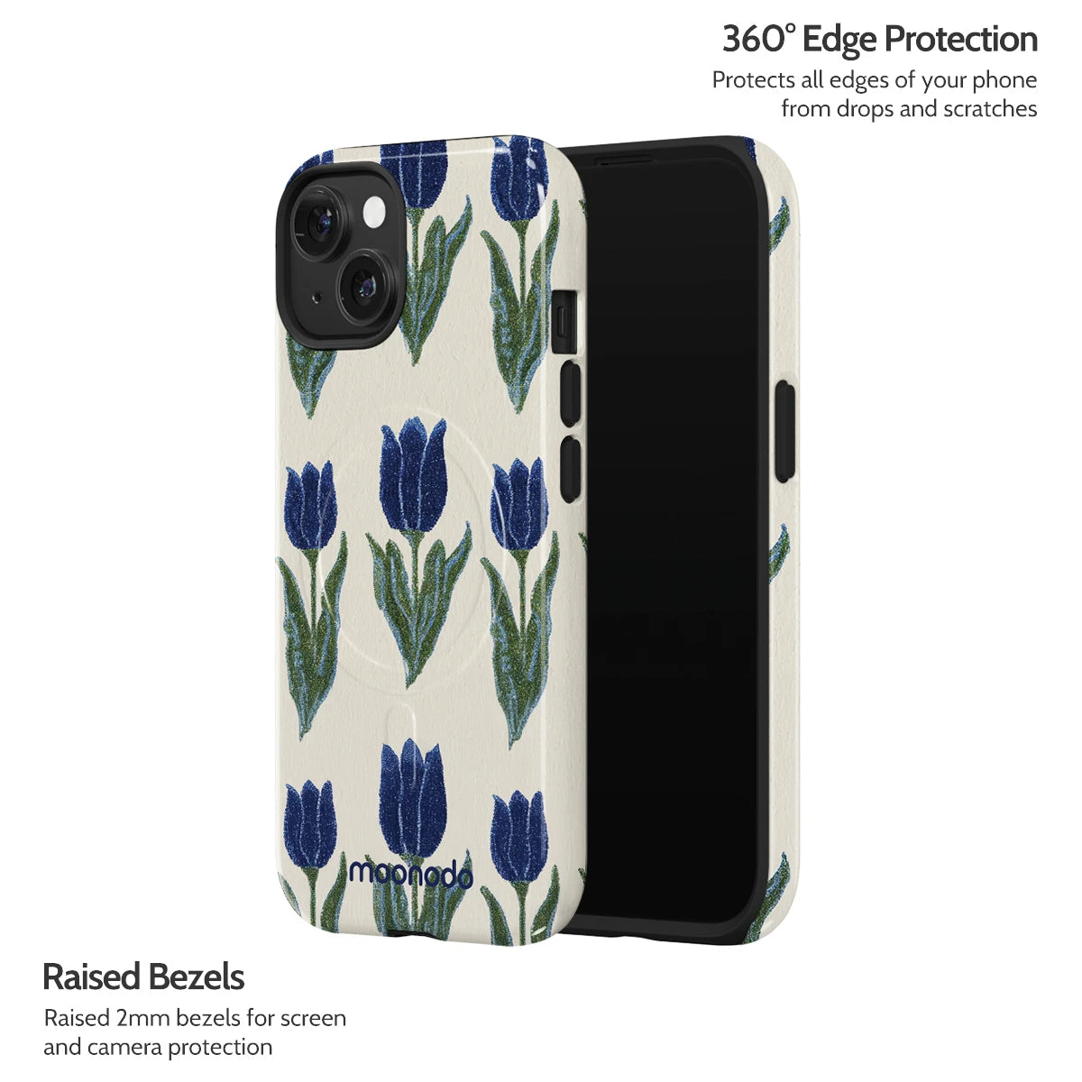 Midnight Tulip - iPhone 15 Case