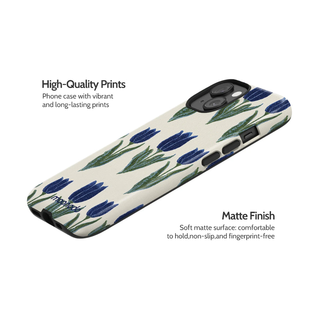 Midnight Tulip - iPhone 15 Case